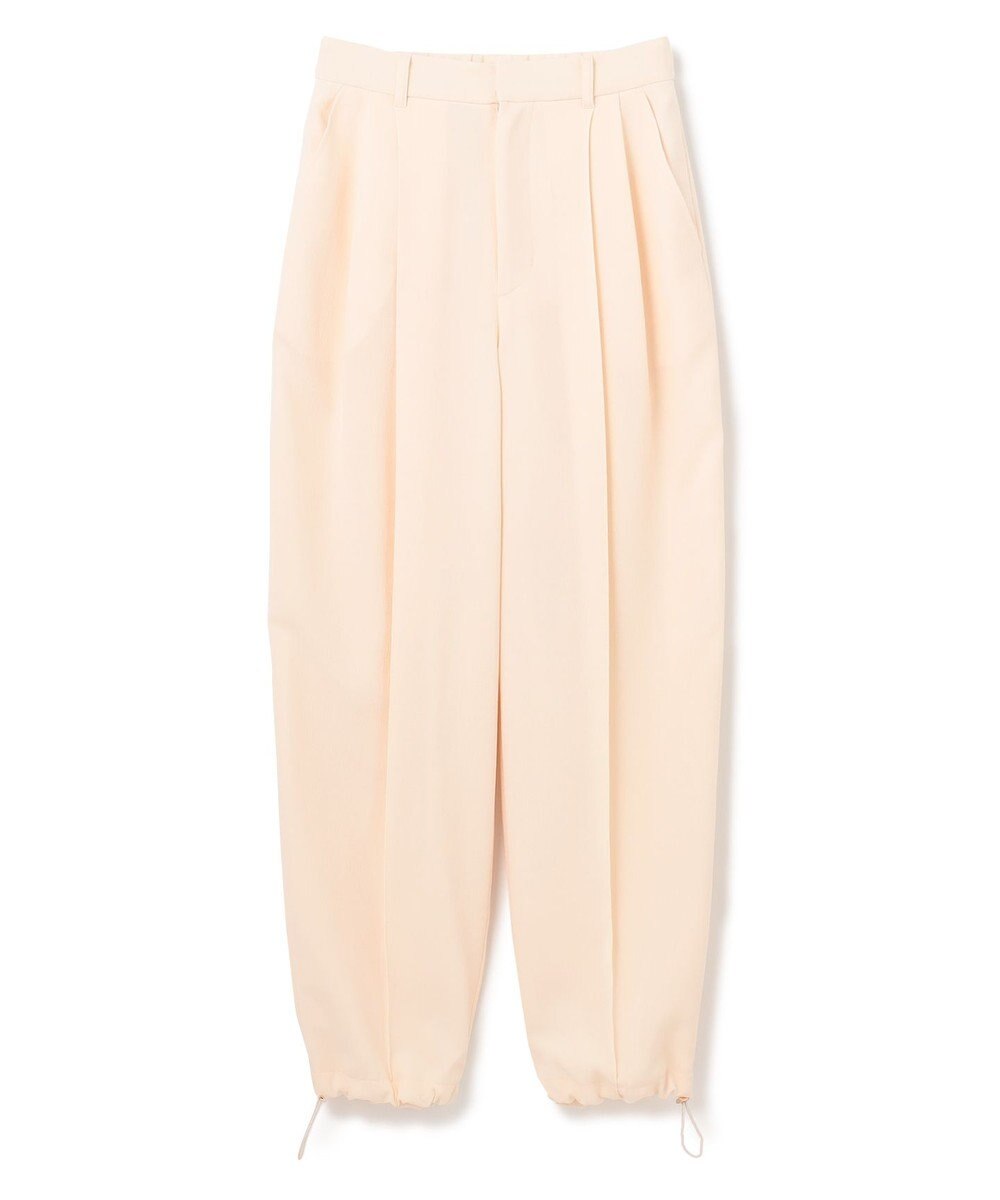 GRACE CONTINENTAL ストレッチスラブタックパンツ 