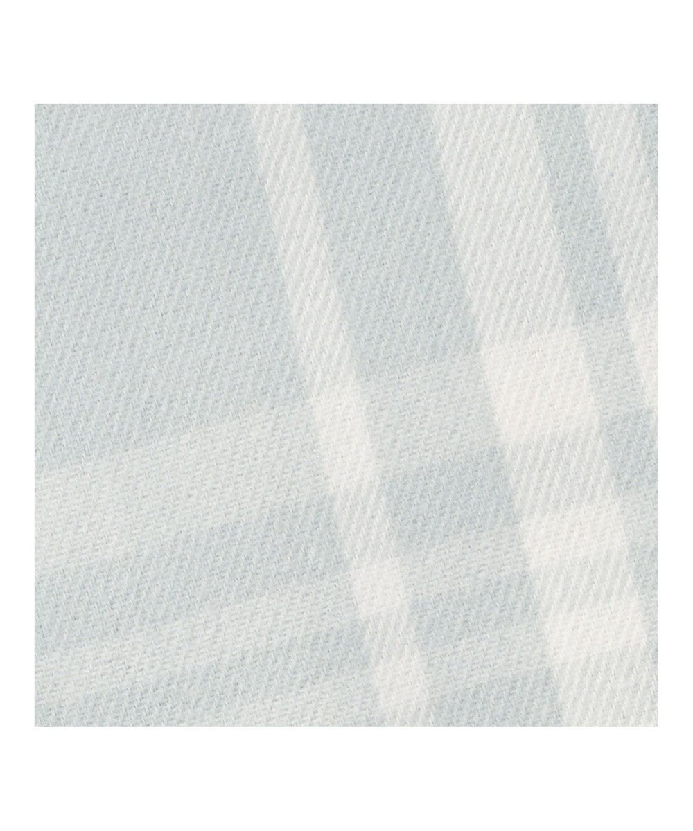 MOONBAT estaa とろーりストール ナチュラルチェック／手洗い可 