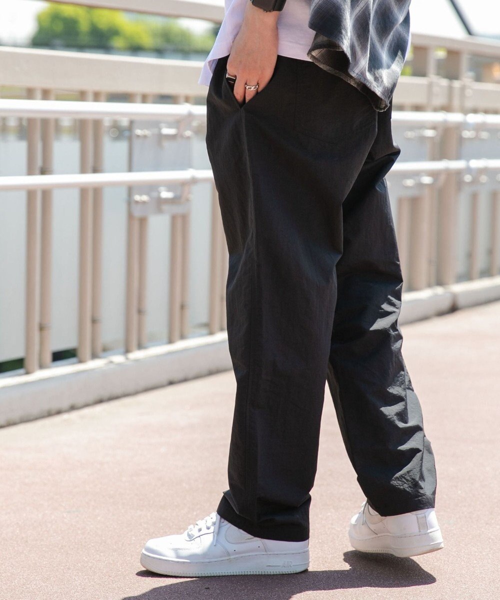 WEGO ナイロンイージーパンツ 