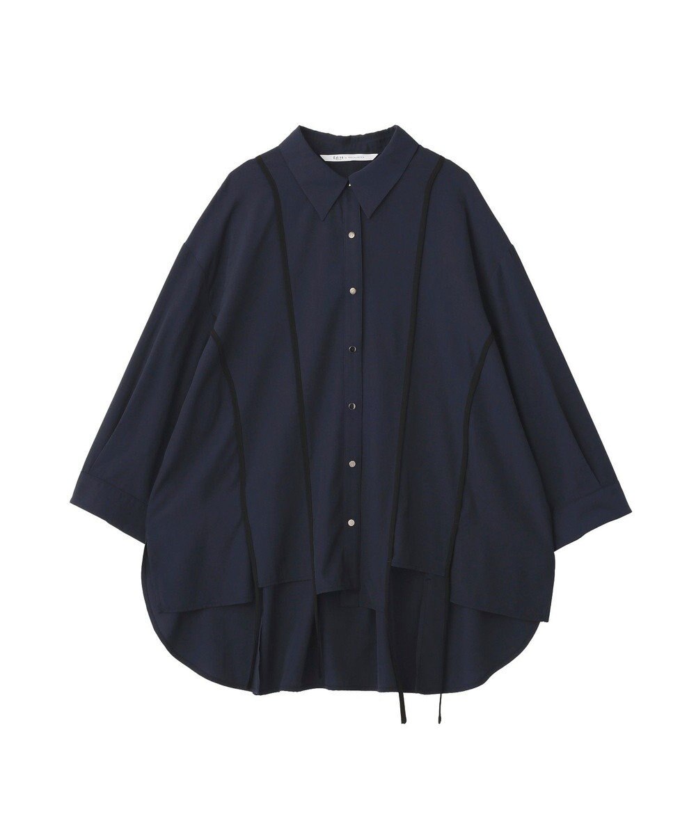 YECCA VECCA ストリングデザインシャツ 