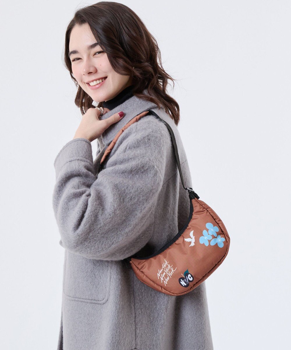 LeSportsac MINI CRESCENT/ガーデンオブNYC MC 