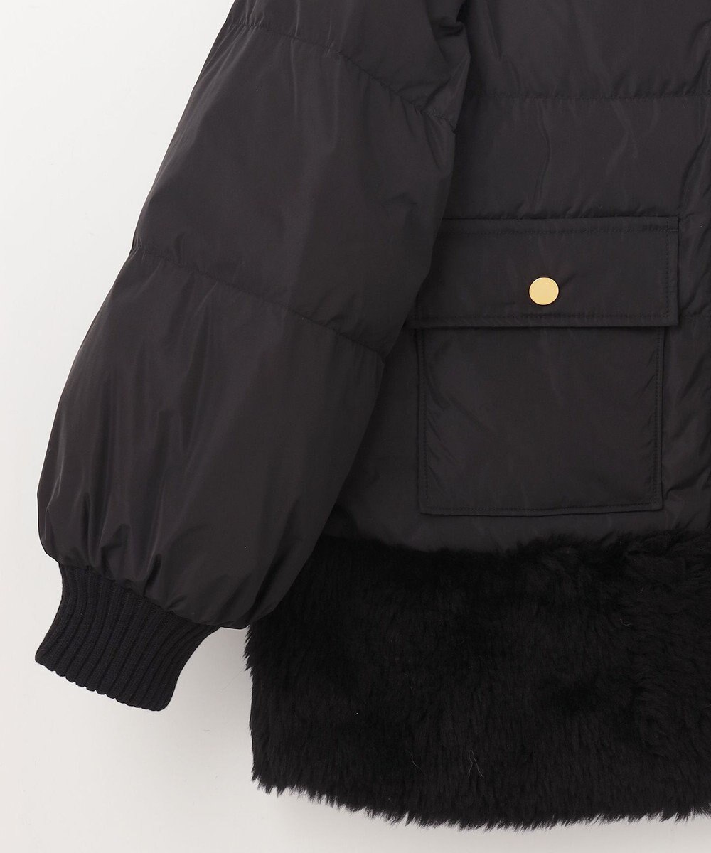 GRACE CONTINENTAL ボアコンビダウンジャケット 