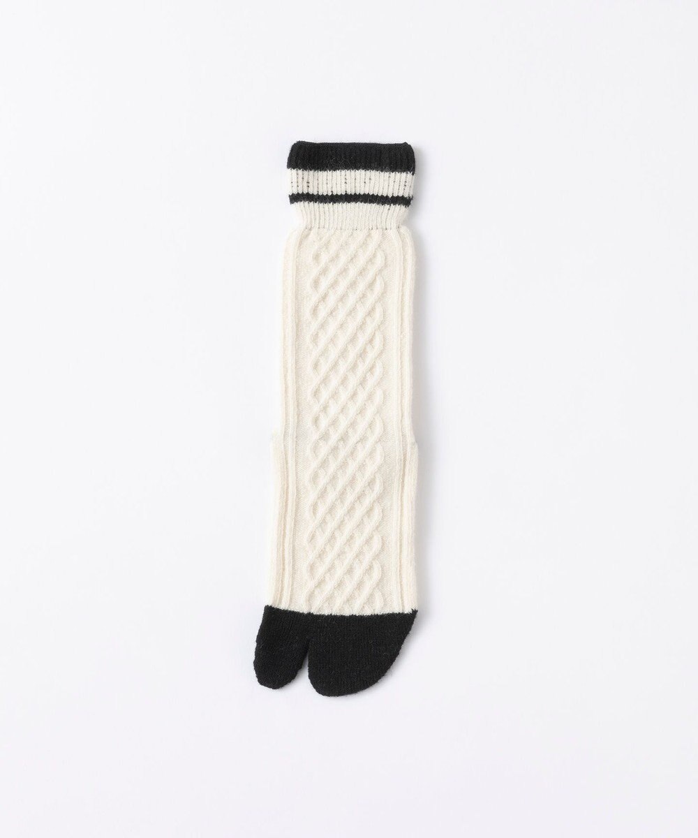 TRICOTE TABI CABLE SOCKS／ 