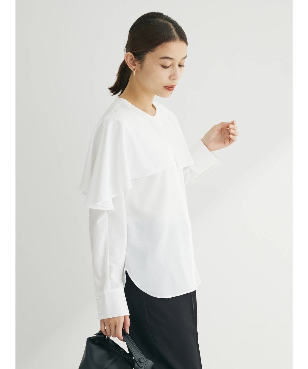 Green Parks ケープ風ブラウス 