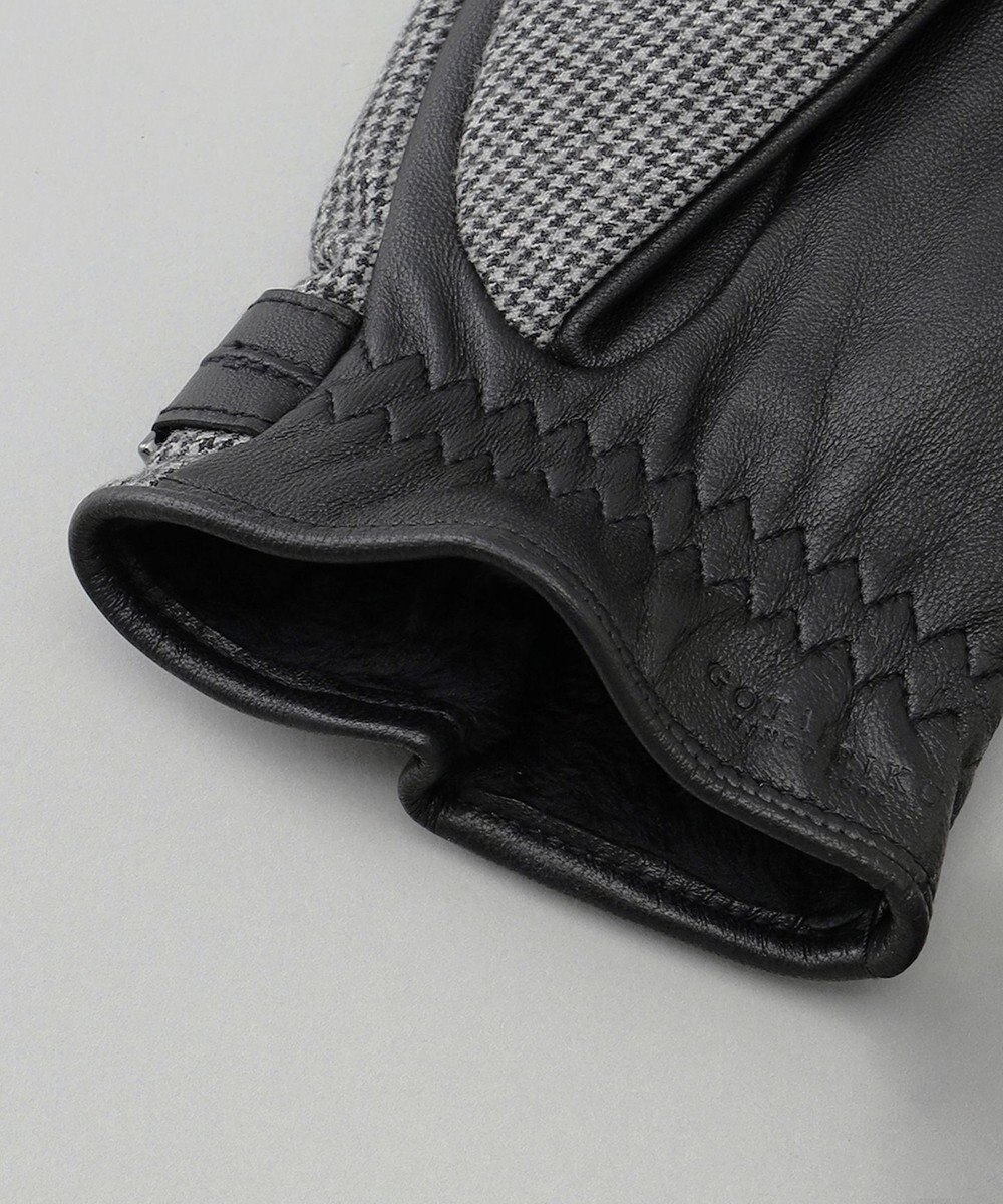 GOTAIRIKU 【スマホ対応】DRAGO/ドラゴ ウールシープレザーコンビ グローブ＿柄 