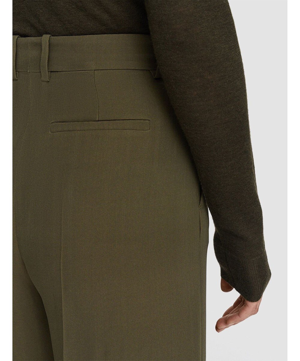 JOSEPH ヘビーシルククレープ　ワイドトラウザーズ 