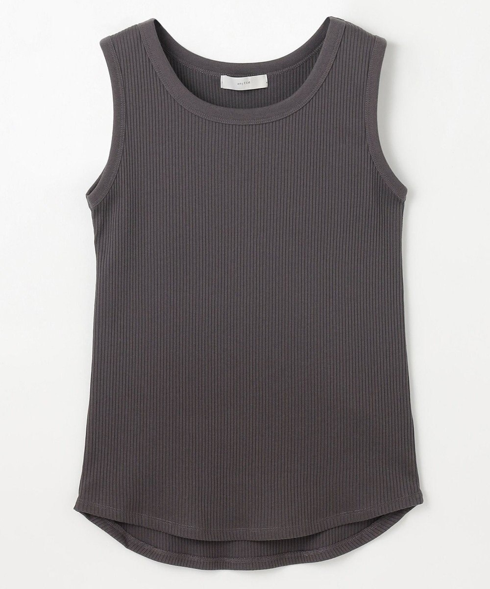 ANY L 【新色追加】ラウンドタンクトップ 