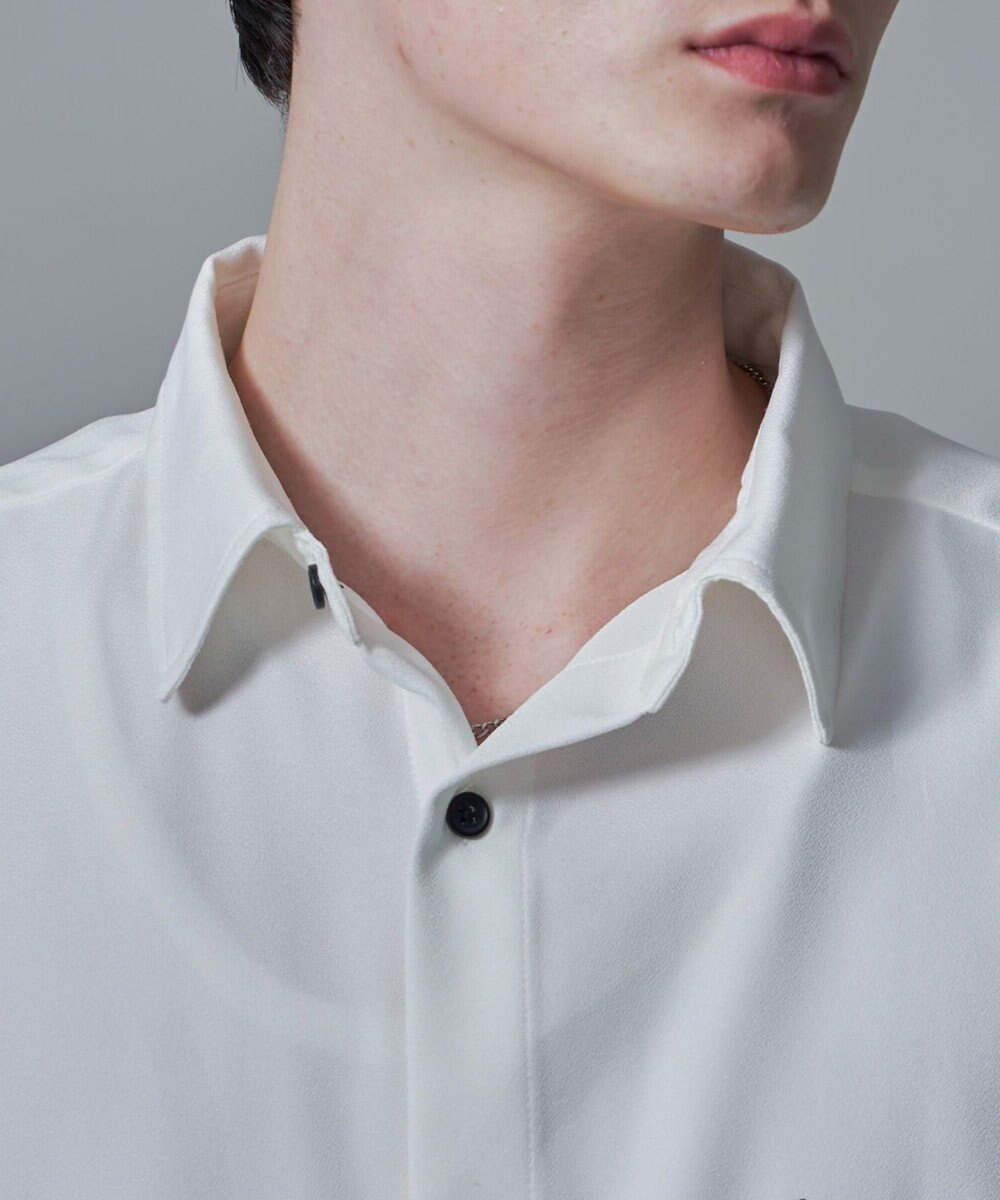 WEGO 【速乾/しわになりにくい/MLサイズ展開】アムンゼンワンポイントBIGシャツ（SS） 