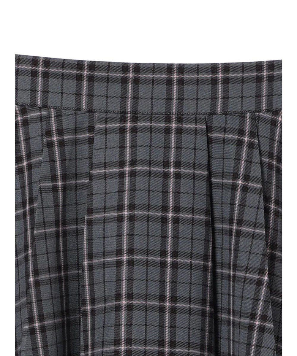 earth music&ecology チェックフレアスカート 