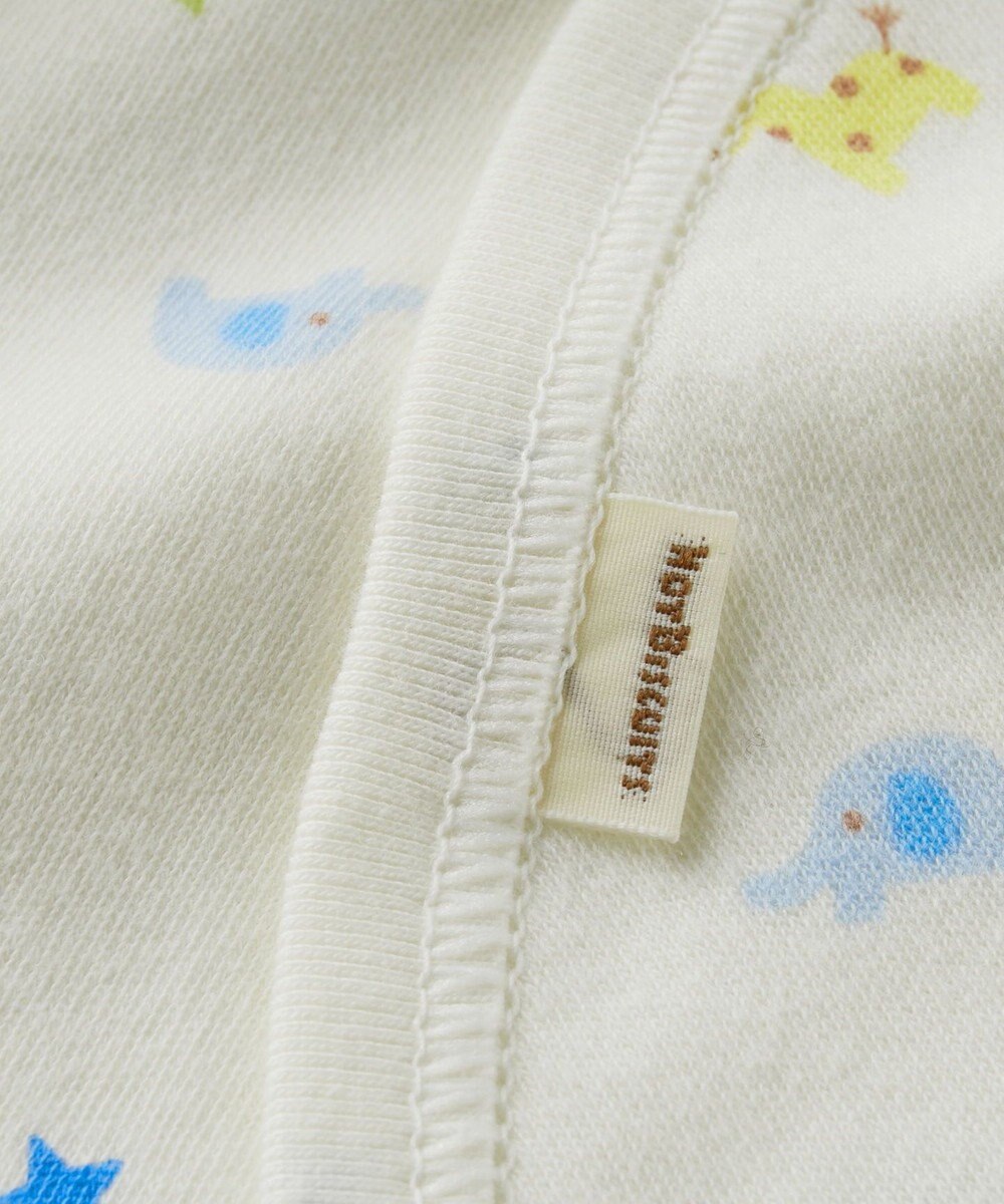 MIKI HOUSE HOT BISCUITS 【50-60cm】 スムースコンビ肌着 