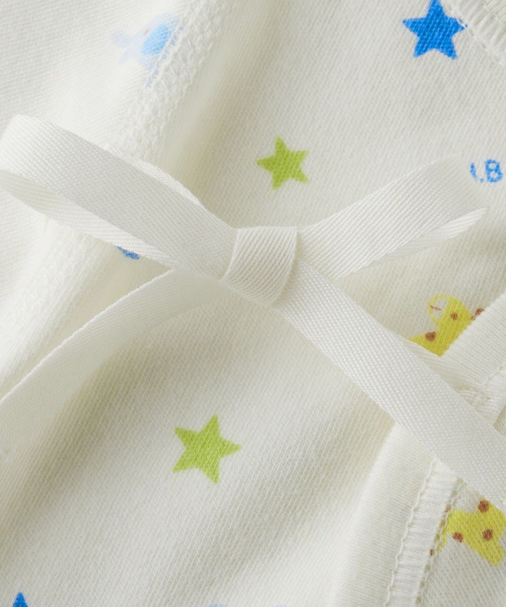 MIKI HOUSE HOT BISCUITS 【50-60cm】 スムースコンビ肌着 