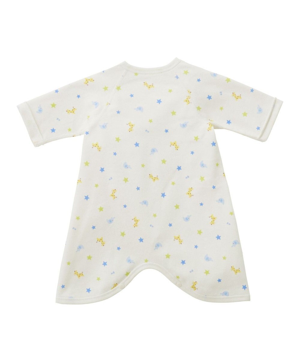 MIKI HOUSE HOT BISCUITS 【50-60cm】 スムースコンビ肌着 