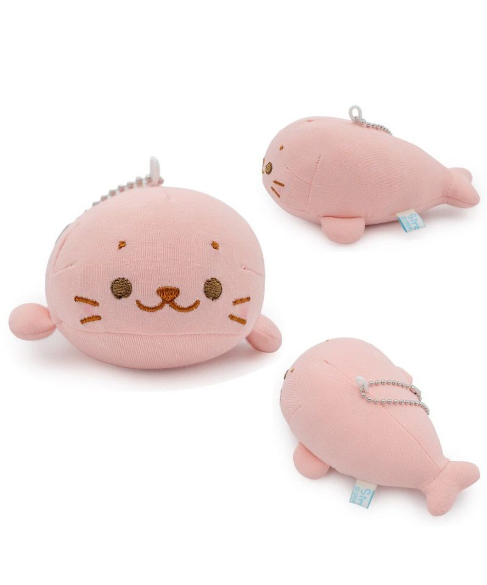 Mother garden しろたん クール キーホルダー 《ピンク》 単品 