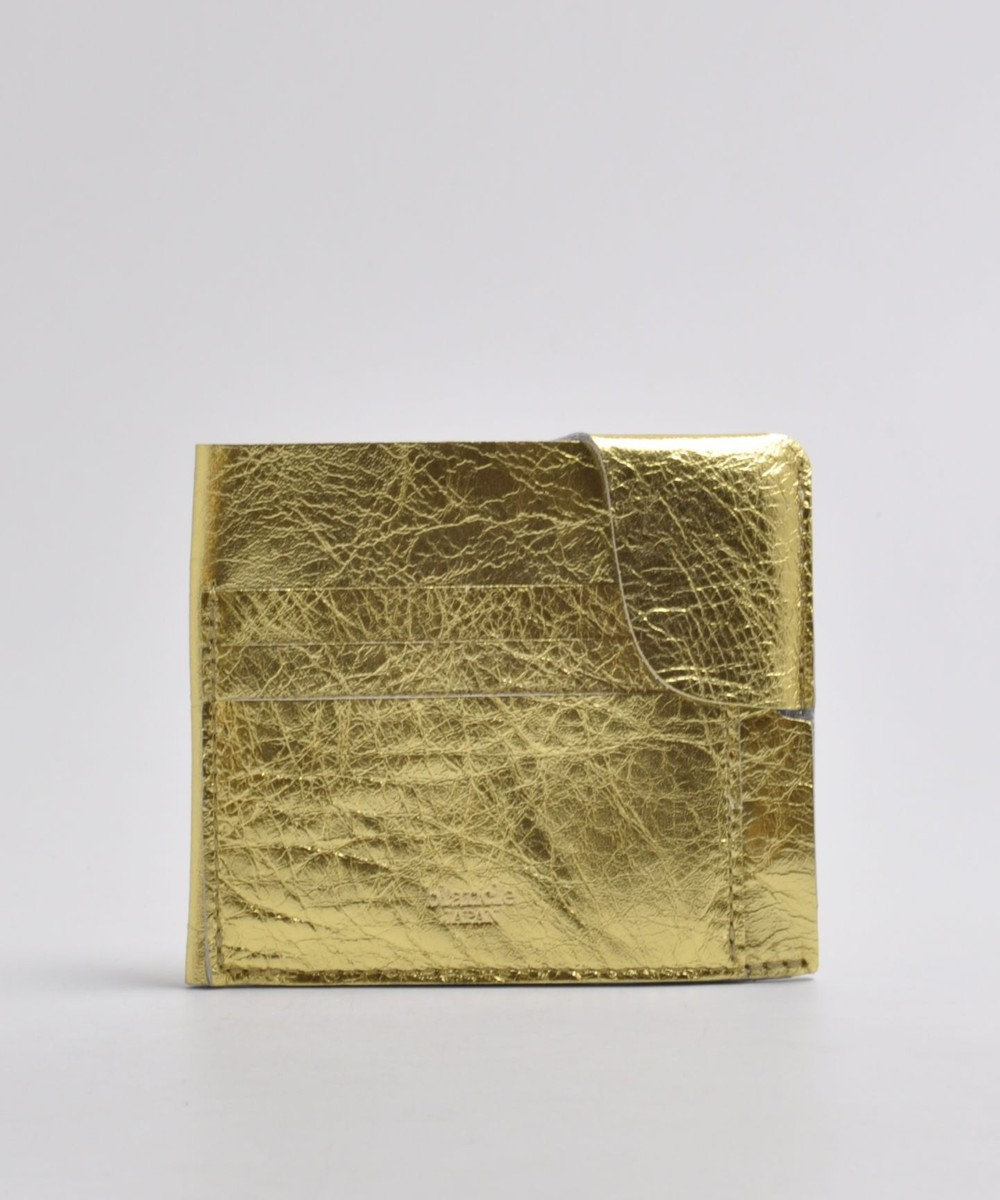 blancle メタリックレザー スマートウォレット 