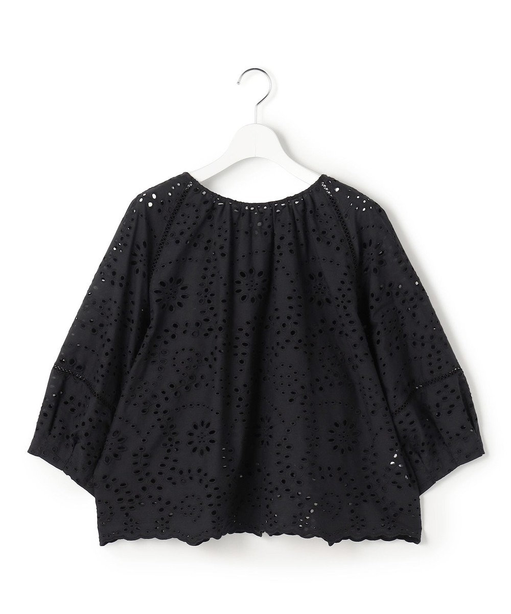 23区 【先行予約】カットワークエンブロイダリー 2WAYブラウス 