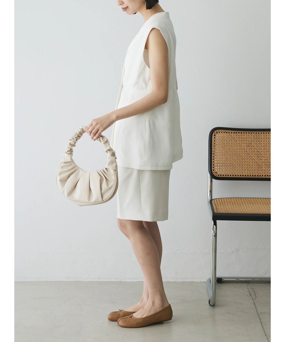 Green Parks AnriettMusee ネック切替デザインベスト 