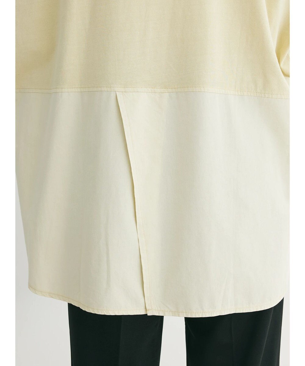 Green Parks ピグメントドッキングスリットデザインチュニック 