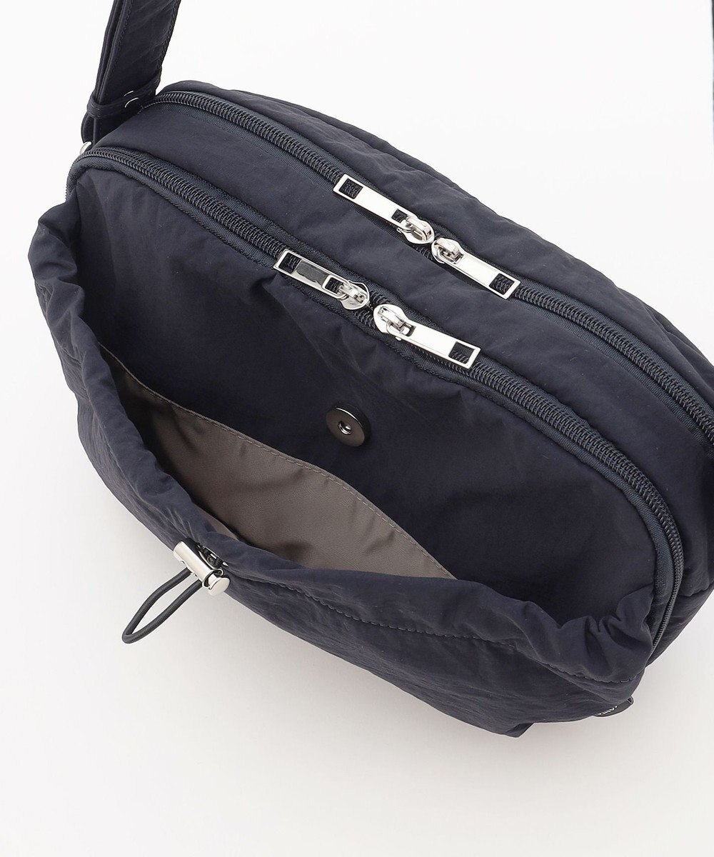 LA BAGAGERIE 【MONICA】クリンクルナイロン　ドロストショルダーバッグ 