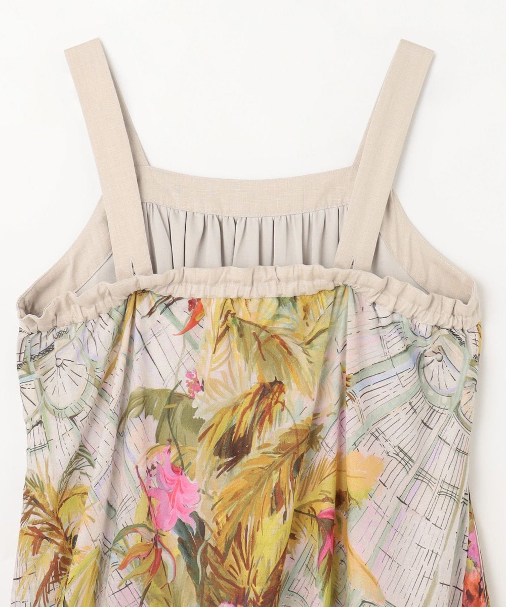 GRACE CONTINENTAL ジャルダンプリントマキシ 