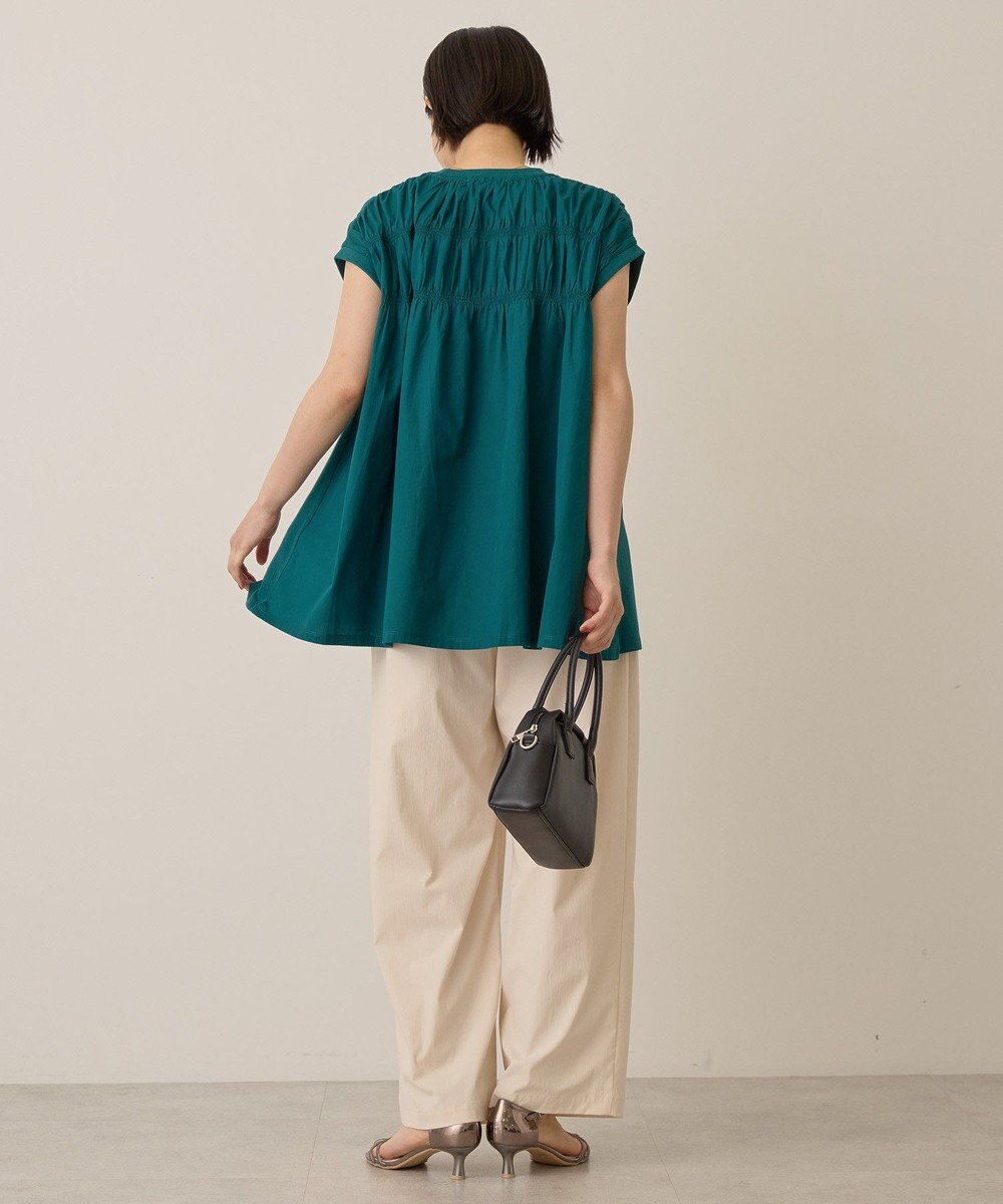 AMERICAN HOLIC シャーリング半袖フレアプルオーバー 