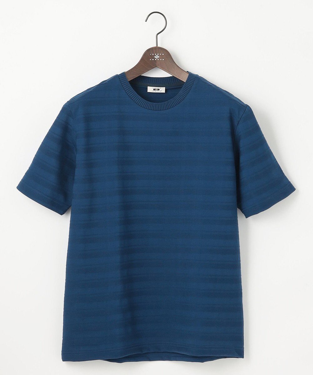 JOSEPH ABBOUD 【オーガニックコットン使用・日本素材】リンクスボーダー Tシャツ 