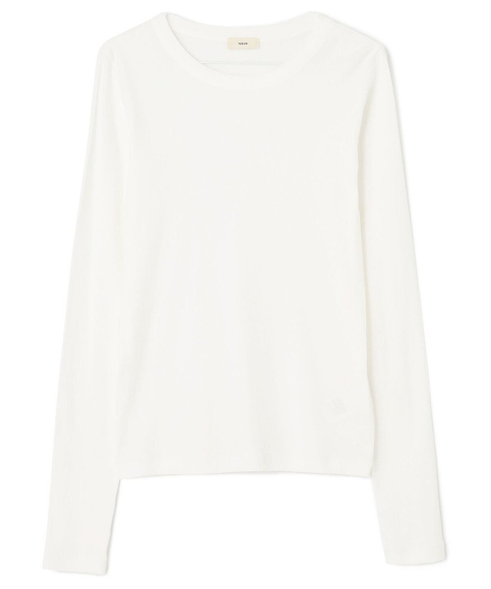 NAVE 【Nave・洗える】ガーゼフライス ロングスリーブ 