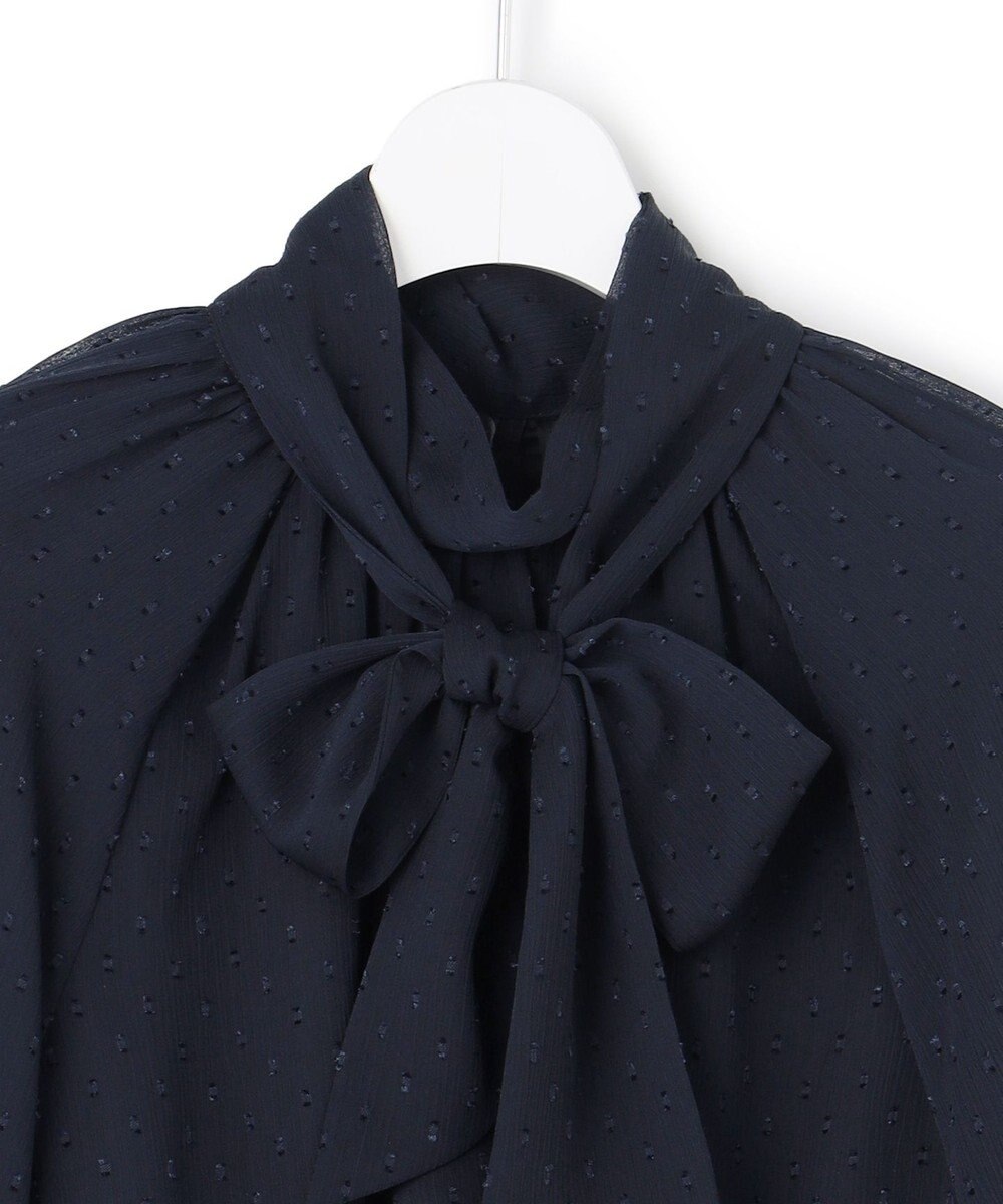 23区 【APPLAUDIR】ドットクレープシフォン ドレス 