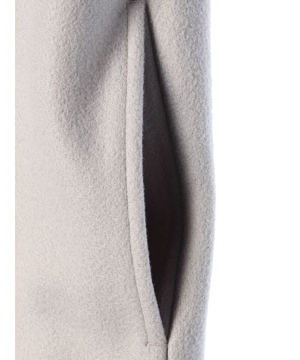 Green Parks 洗えるＶネックミディ丈コート 