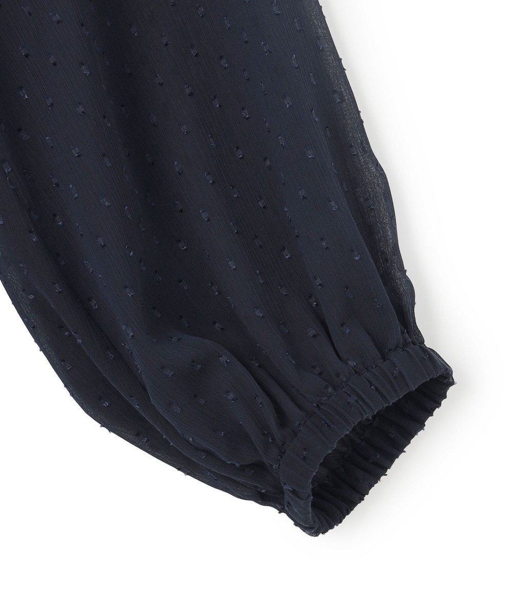 23区 【APPLAUDIR】ドットクレープシフォン ドレス 