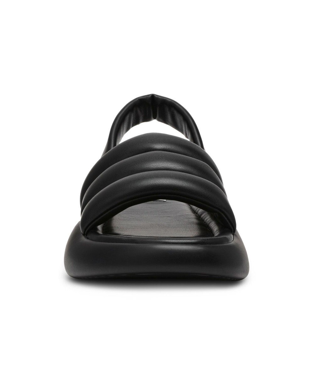 STEVE MADDEN HEADWAY バックストラップ厚底パフィーサンダル 