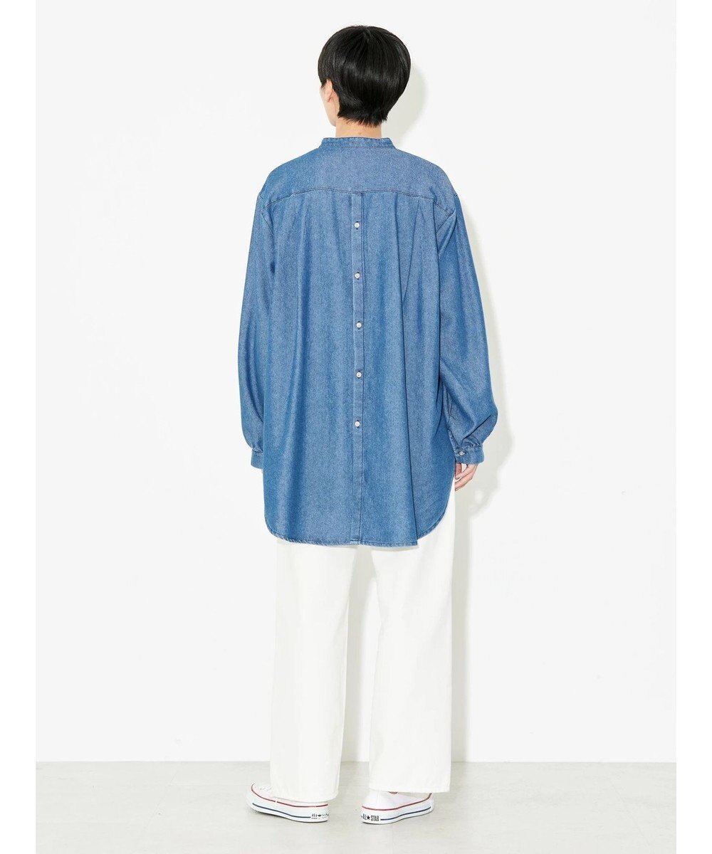 AMERICAN HOLIC デニムブザムバックボタンチュニック 