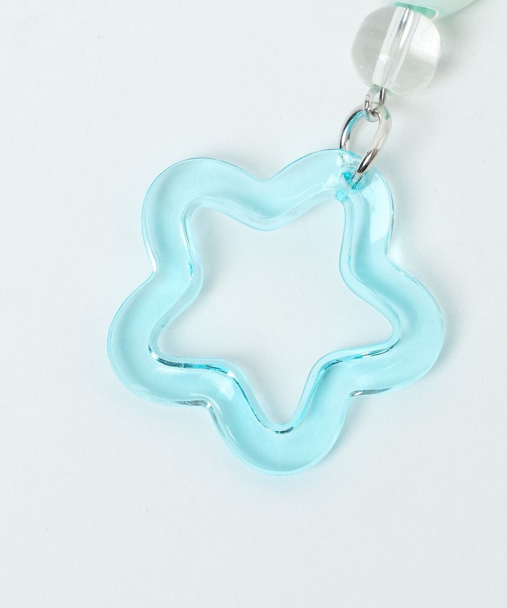 WEGO クリアフラワーミニキーホルダー 