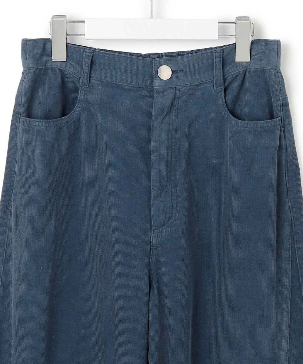 23区 S 【滝沢眞規子さん着用/洗える】コットン コーデュロイ ワイド パンツ 