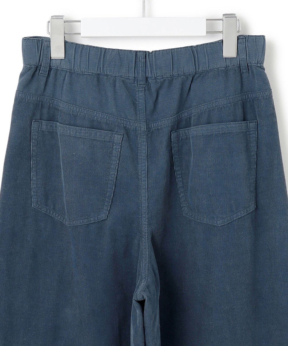 23区 S 【滝沢眞規子さん着用/洗える】コットン コーデュロイ ワイド パンツ 