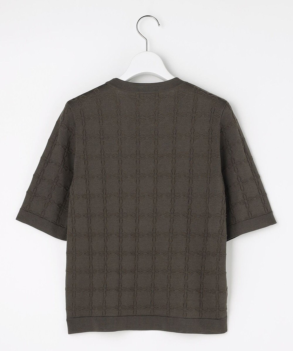 自由区 ジオメトリックアセテート プルオーバー 