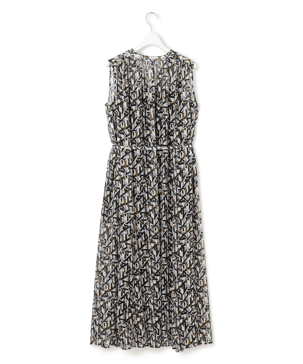 23区 L 【洗える】Ratti アブストラクトプリント ワンピース 