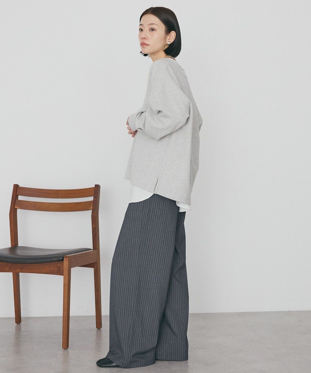 AMERICAN HOLIC Ｖネックスムース起毛プルオーバー 