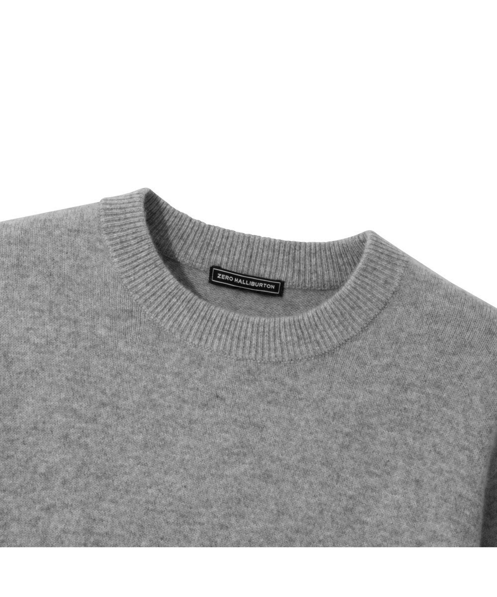 ZERO HALLIBURTON カシミヤ クルーネックニットトップス ZHG-M5A7 85122 