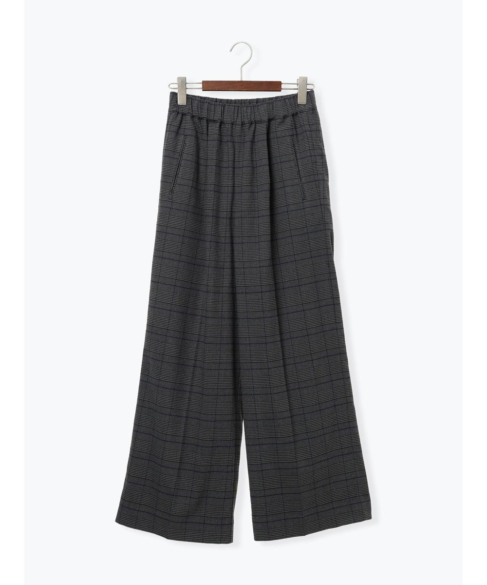 Te chichi グレンチェックスラックス 