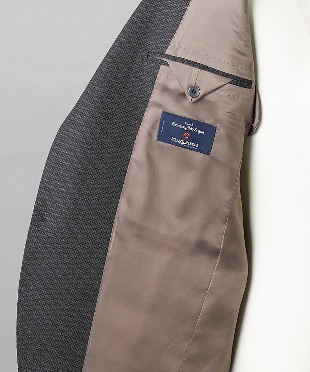 GOTAIRIKU 【ZEGNA/ゼニア】ISLANDFLEECE/アイランドフリース 3ピーススーツ（グレー） 