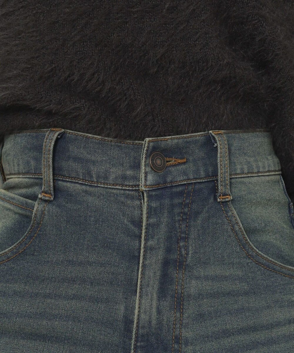 WEGO ストレッチフレアデニムパンツ 