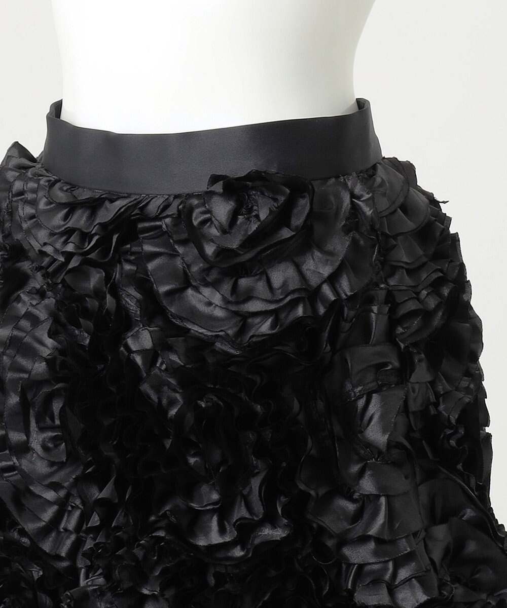 23区 【R(アール)】サテンエンブロイダリー スカート 