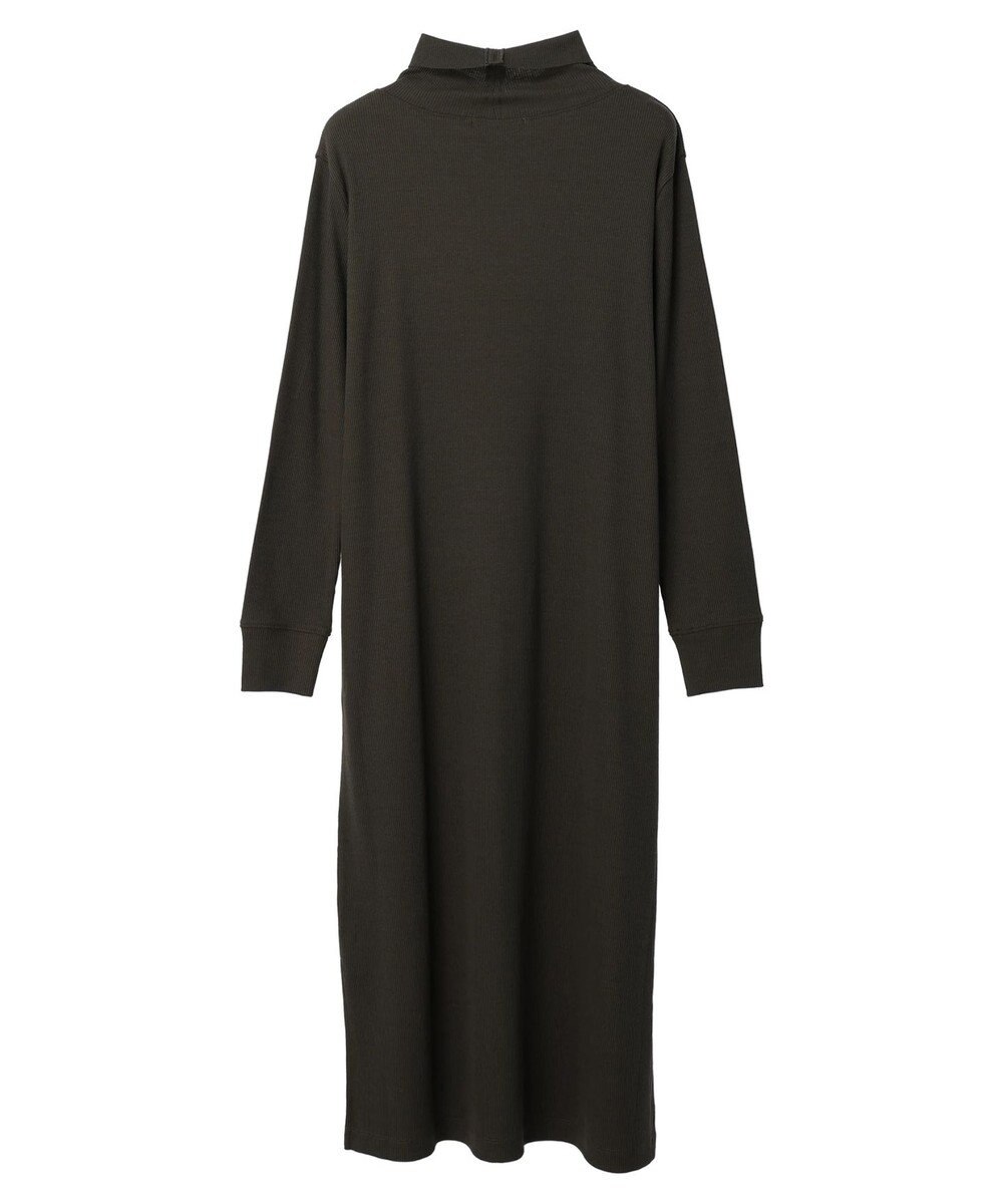 Green Parks リブカットＩラインワンピース 