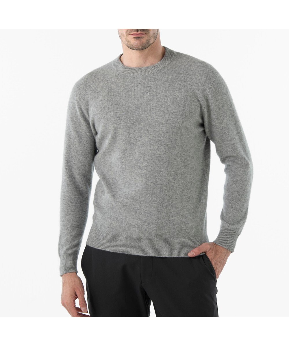 ZERO HALLIBURTON カシミヤ クルーネックニットトップス ZHG-M5A7 85122 