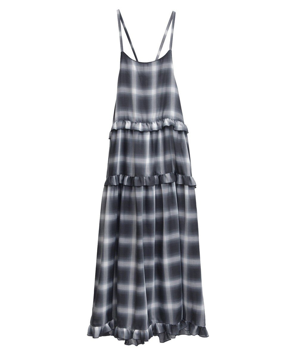 Green Parks ・Ｐｅｔｉｔ　Ｆｌｅｕｒ　オンブレーチェックキャミワンヒ 