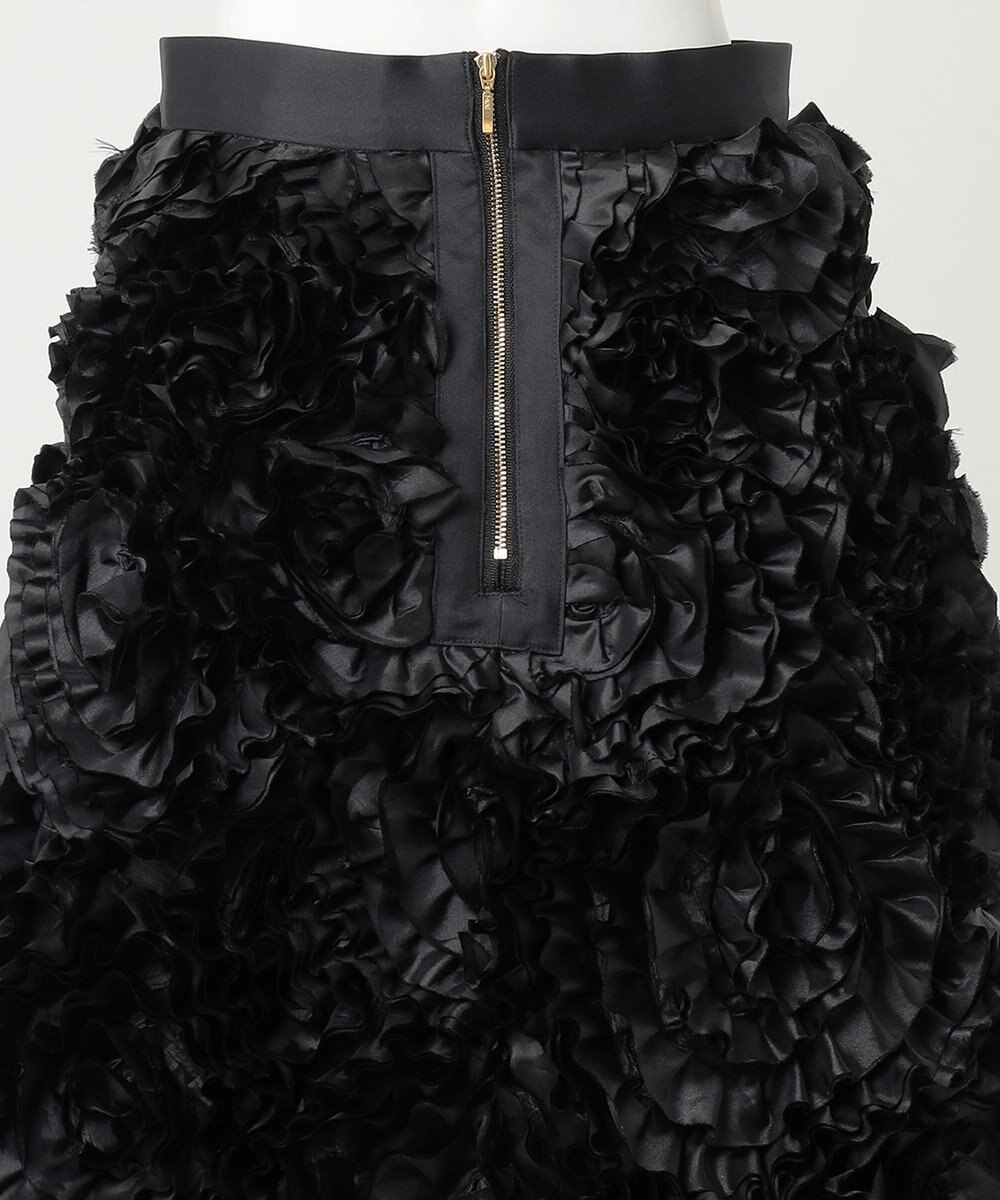 23区 【R(アール)】サテンエンブロイダリー スカート 