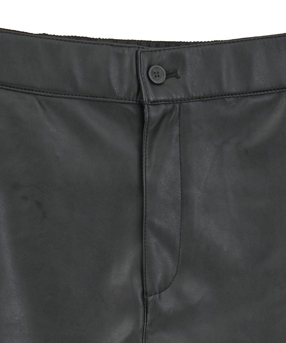 AMERICAN HOLIC フェイクレザーハーフパンツ 
