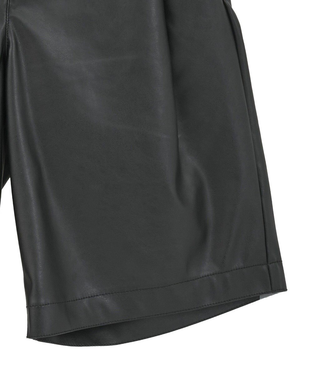 AMERICAN HOLIC フェイクレザーハーフパンツ 