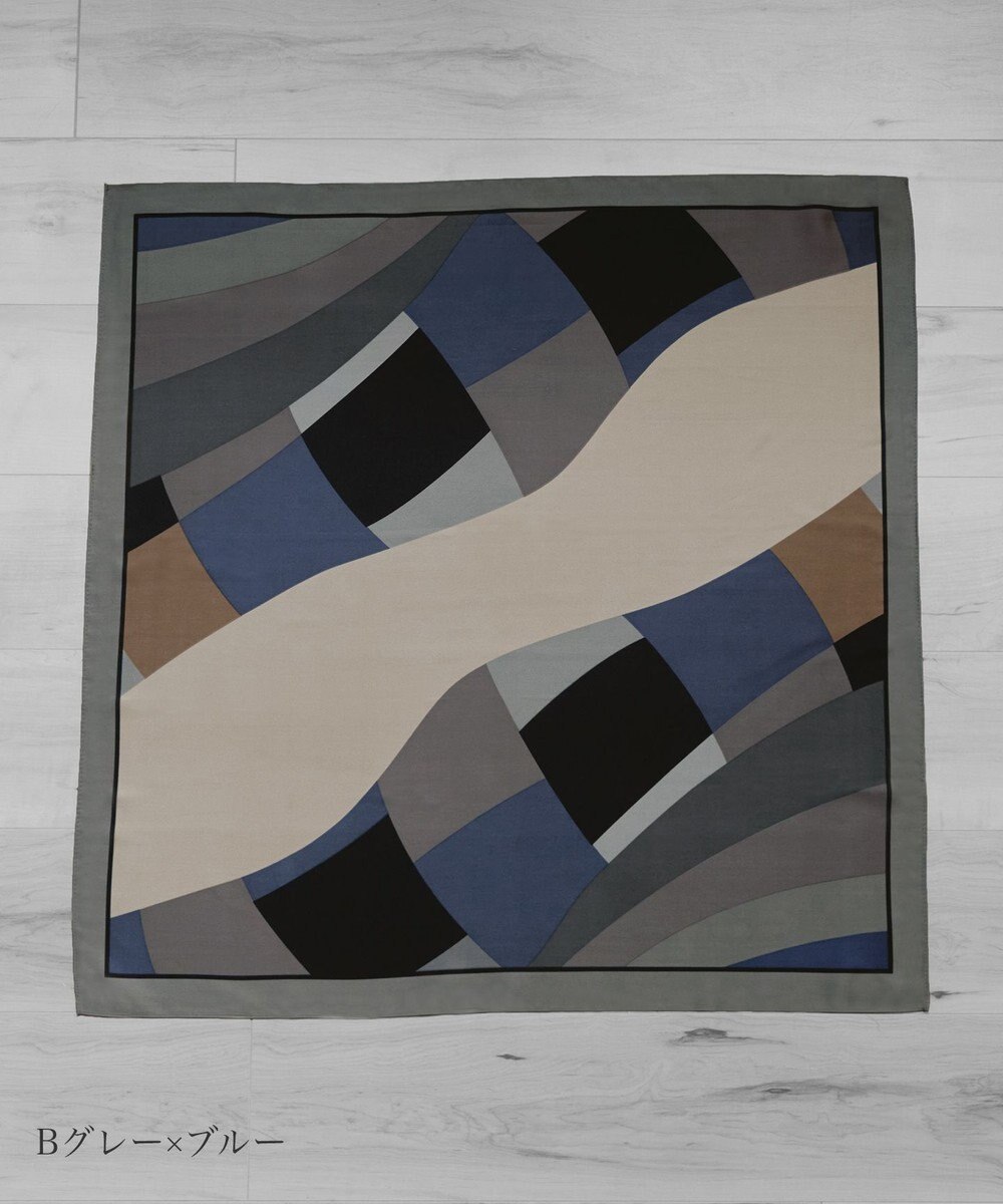 Tiaclasse 【小倉優子さん着用・選べる柄タイプ】大判スカーフ 