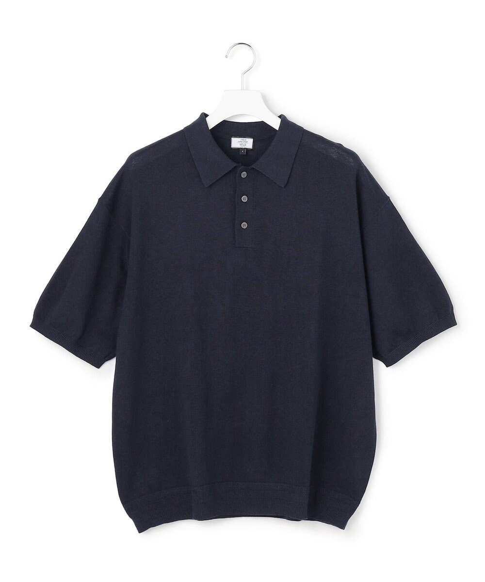 J.PRESS YORK STREET 【UNISEX】ベーシック ニットポロシャツ 